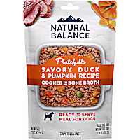 Natural Balance Platefulls Savory Duck & Pumpkin Recipe Wet Dog Food