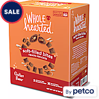 WholeHearted Chicken Flavor Soft-Filled Bites Cat Treats