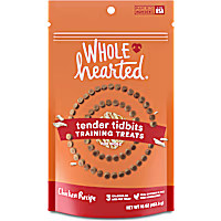 WholeHearted Grain-Free Tender Tidbits Chicken Recipe Dog Training Treats