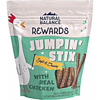 Natural Balance Jumpin' Stix Grain Free with Real Chicken & Sweet Potato Recipe Dog Treats