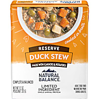 Natural Balance Limited Ingredient Reserve Duck Stew Dog Food
