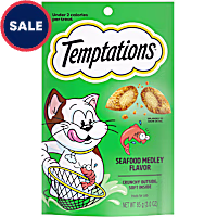 Temptations Classic Seafood Medley Flavor Crunchy and Soft Cat Treats