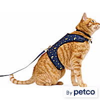 YOULY Star and Moon Full Cat Harness