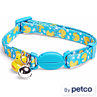 YOULY Rubber Duck Charm Cat Collar