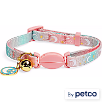 YOULY Star and Moon Kitten & Cat Collar
