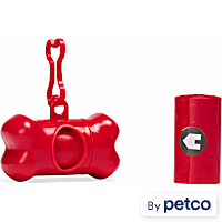 YOULY Red Waste Bag Dispenser