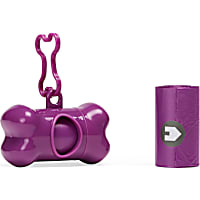 YOULY Burgundy Waste Bag Dispenser