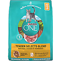 Purina ONE Natural Tender Selects Blend With Real Chicken Dry Cat Food