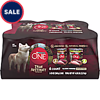 Purina ONE Grain-Free Formulas With Real Turkey Venison Chicken and Duck High Protein Wet Dog Food Variety Pack