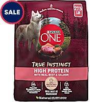 Purina ONE True Instinct High Protein Formula With Real Beef and Salmon Dry Dog Food