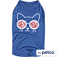 YOULY Check Meowt Cat T-Shirt