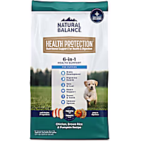 Natural Balance Health Protection Whole Body Health Easy on Digestion Chicken, Brown Rice & Pumpkin Puppy Dry Dog Food