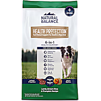 Natural Balance Health Protection Whole Body Health Easy on Digestion with Lamb, Brown Rice & Pumpkin Dry Dog Food
