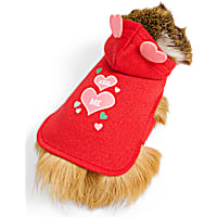 YOULY Valentine's Day Small Animal Hoodie
