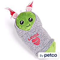 YOULY Valentine's Pickle Plush Dog Toy