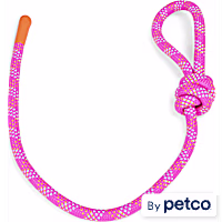 YOULY Pink Build & Play Rope Base Dog Toy