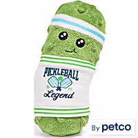 YOULY Pickleball Pickle Plush Dog Toy