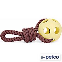 YOULY Pickleball Rubber Ball Rope Dog Toy