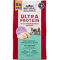 Natural Balance Ultra Protein Real Chicken & Chicken Meal Recipe Kitten Dry Cat Food