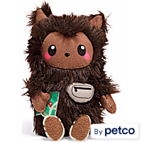 YOULY Travel Monster Plush Dog Toy Charm
