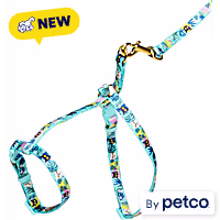 YOULY Tropical Cat Harness and Leash Set