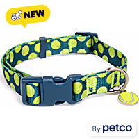 YOULY Tennis Ball Dog Collar