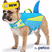 YOULY Dog Flotation Vest with Shark Fin