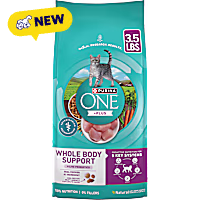 Purina ONE Plus Whole Body Support with Chicken Dry Cat Food