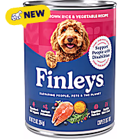 Finley's Salmon, Brown Rice & Vegetable Recipe Wet Dog Food