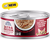 Natural Balance Ultra Protein Salmon & Chicken Recipe in Broth Wet Cat Food