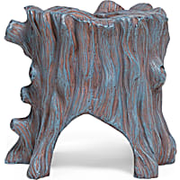 Imagitarium Tree Stump Reptile 2-in-1 Hideaway with Basking Ledge