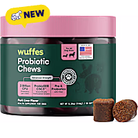 Wuffes Advanced Probiotic Soft Chews for Dogs