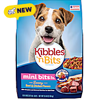 Kibbles 'n Bits Savory Beef & Chicken Mini Bits Small Breed Dry Dog Food
