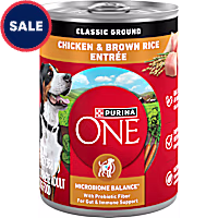 Purina ONE Classic Ground Chicken & Brown Rice Entree Adult Wet Dog Food