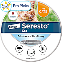 Seresto Vet-Recommended Flea & Tick Prevention Collar for Cats