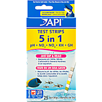 API 5-IN-1 TEST STRIPS Freshwater and Saltwater Aquarium Test Strips