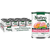 Nutro Hearty Stew Adult Natural Grain Free Cuts in Gravy Roasted Turkey Wet Dog Food