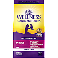 Wellness Complete Health Natural Grain Free Indoor Salmon & Herring Meal Recipe Dry Cat Food