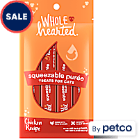 WholeHearted Chicken Recipe Puree Squeezable Cat Treats