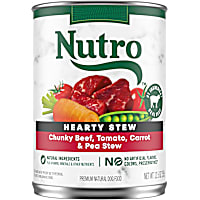 Nutro Gravy Chunky Beef, Tomato, Carrot & Pea hearty Stew Adult Canned Wet Dog Food