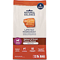 Natural Balance Limited Ingredient Small Breed Adult Grain-Free Dry Dog Food Salmon & Sweet Potato Recipe