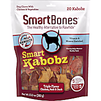 SmartBones Smart Kabobz Dog Treats