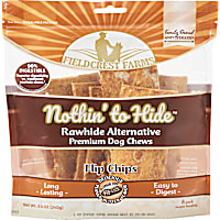 Fieldcrest Farms Nothin' to Hide Flip Chips Peanut Butter Flavor Dog Chew