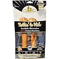 Fieldcrest Farms Nothin' to Hide 9" Knotted Beef Flavor Bone Ultra Premuim Dog Chew