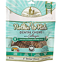 Fieldcrest Farms Nothin' to Hide 5" Dental Wave Beef Flavor Dog Chew