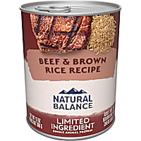Natural Balance Limited Ingredient Beef & Brown Rice Recipe Wet Dog Food