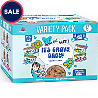 B.F.F. OMG It's Gravy, Baby! Variety Pack Wet Cat Food