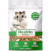 Healthy Select Hamster and Gerbil Foraging Diet for Small Animals