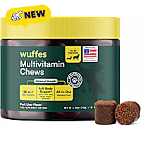 Wuffes Advanced 23-in-1 Multivitamin Soft Chews for Dogs