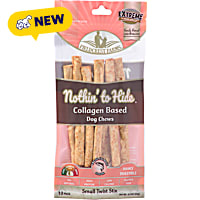 Fieldcrest Farms Nothin' to Hide Small Twist Stix Salmon Dog Chews